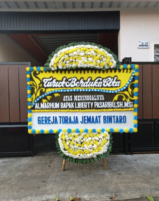 Papan Bunga Duka di Bangka Belitung Laut