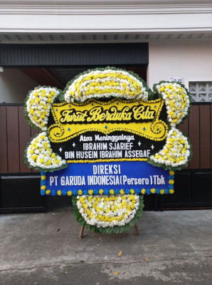 Papan Bunga Duka di Bangka Belitung Laut