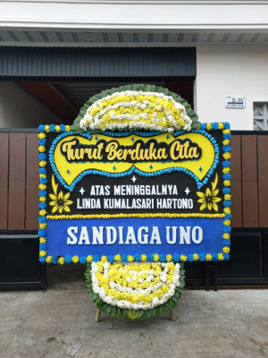 Papan Bunga Duka di Bangka Belitung Laut