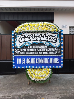 Papan Bunga Duka di Bangka Belitung Laut
